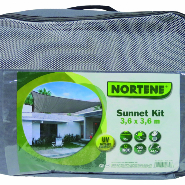 NORT SUNNET KIT 3,6x3,6m SZ x6