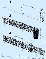 Hófogórács narancs 1,2x25 m