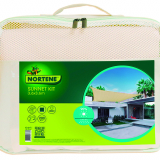 SUN-NET KIT Tissé bézs 3,6x3,6 m